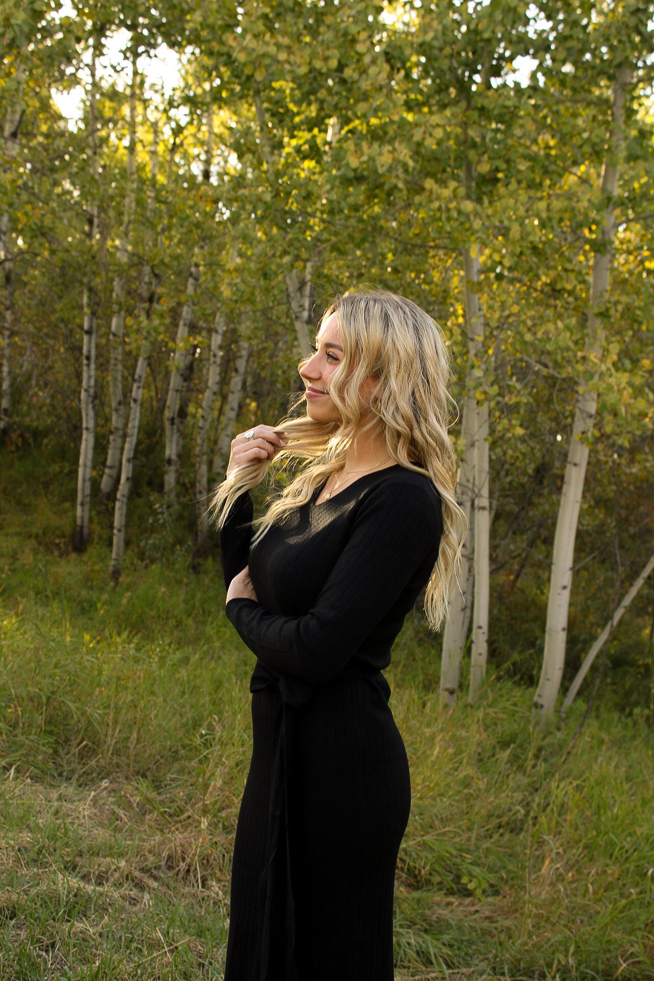 Benny Knit Dress In Black