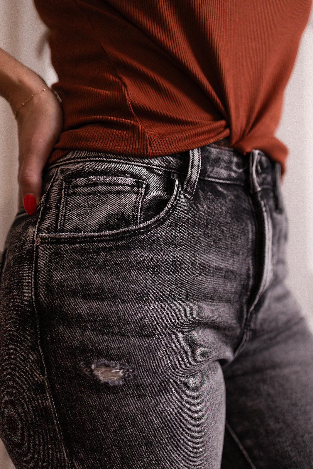 High Rise Jeans