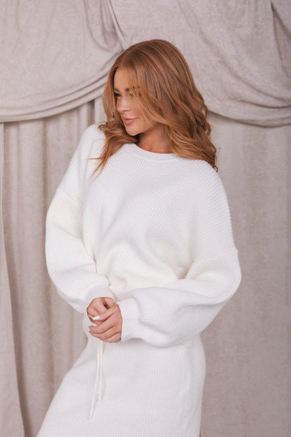 Oversized Sweater in White